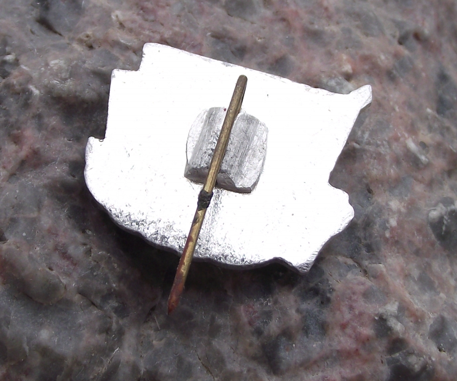 1953 Rare Panmunjom Peace Talks Chinese Armistice Flag Pin Badge - Badgecrazy