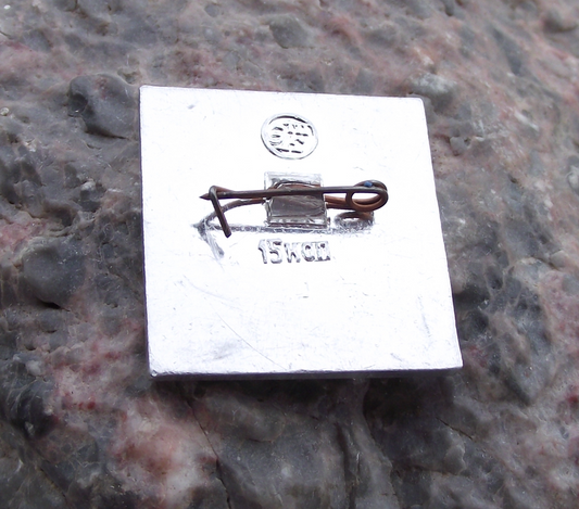 Vintage Vladimir VI Lenin Socialist Leader Icon Russian Political Pin Badge