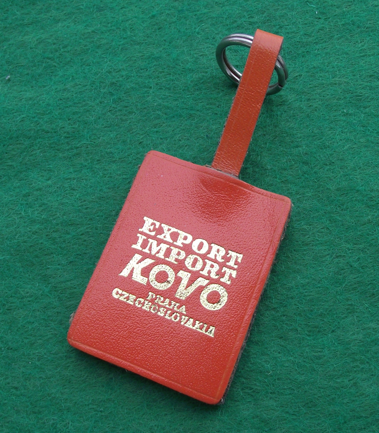 1972 Czechoslovakia Cyclocross World Championships Prague Cycling Keychain - Badgecrazy