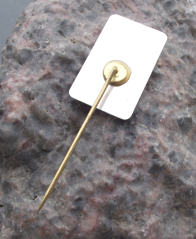 1971 Czech Communist Party KSC 50th Anniversary Cesky Krumlov Pin Badge - Badgecrazy