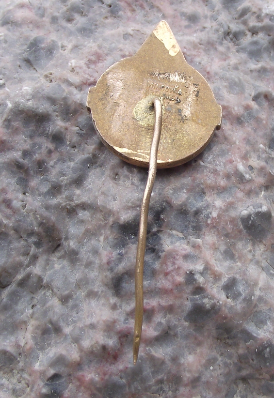 1959 OK Czechoslovakia Ham Radio Amateur Wireless DX Contest Pin Badge - Badgecrazy