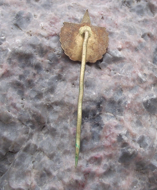 Vintage Greece Greek Communist Party KKE Members Red Star Pin Badge - Badgecrazy