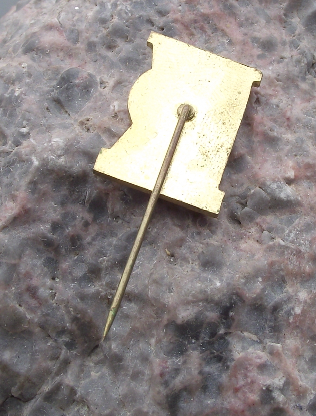 1982 SCSP Soviet Czech Friendship Society 9th IX Conference Pin Badge - Badgecrazy