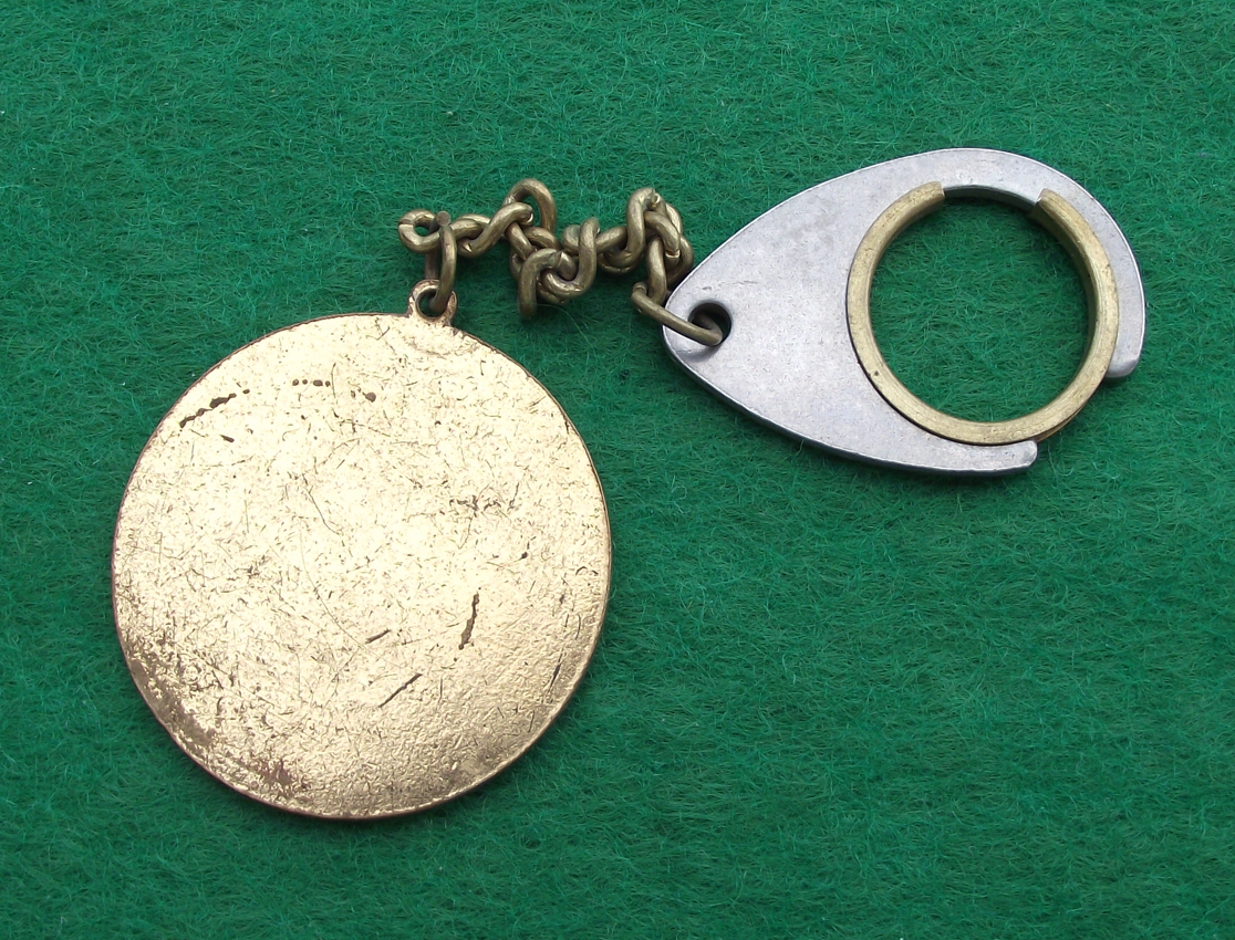 Vintage Omnipol Double Barrelled Shotgun Pheasant Hunting Keychain Keyring