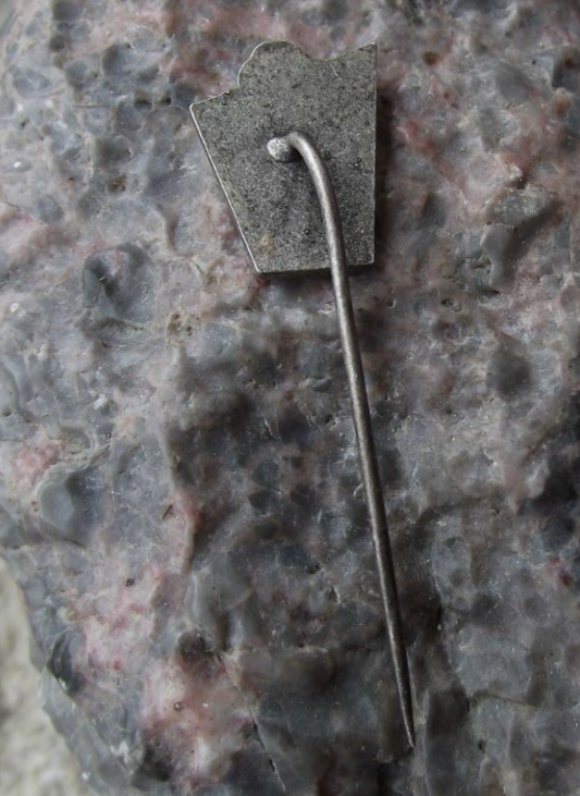 Vintage Lidice Rose Memorial Czech Village Destroyed by German Army Pin Badge - Badgecrazy