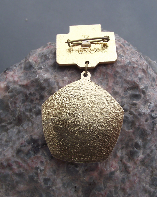 1978 60th Anniversary of Formation of Soviet Union Lenin CCCP Medal Pin Badge