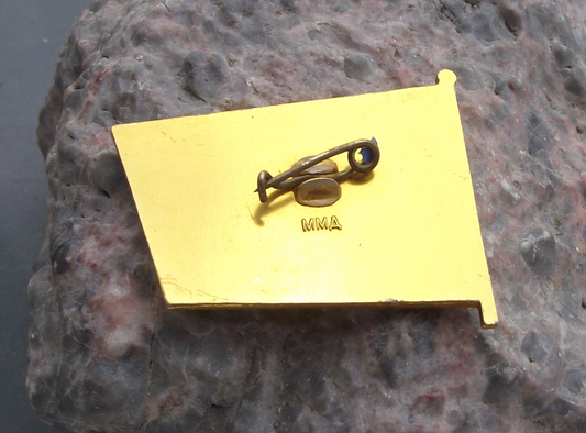 1981 50th Anniversary of Prokopyevsky City Soviet Union Lenin Pin Badge