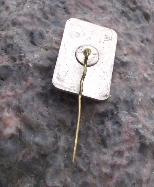 Vintage Riga Ancient City Town Hall Tower Latvia Tourist Souvenir Pin Badge - Badgecrazy