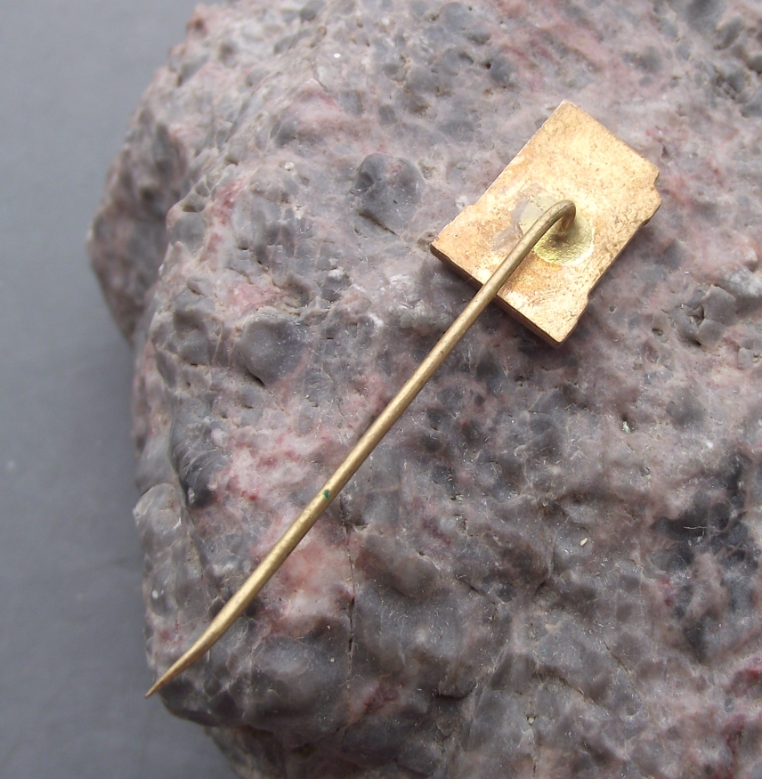 Vintage OKR Julius Fucik Coal Mine Ostrava Czechoslovakia Pin Badge - Badgecrazy