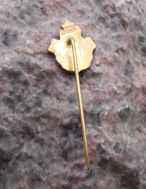 Vintage Czech Coal Mining 1st May Barbora Mine Karvina Shaft Tower Pin Badge - Badgecrazy