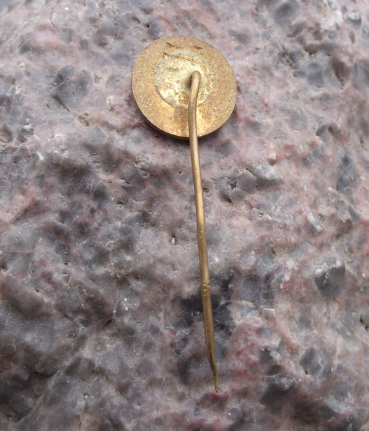 Vintage OKR Jan Sverma Coal Mine Ostrava Red Star Motif Pin Badge - Badgecrazy