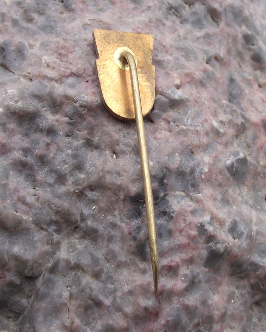 1962 Czech Miners Strike City of Most 30th Anniversary Pin Badge - Badgecrazy