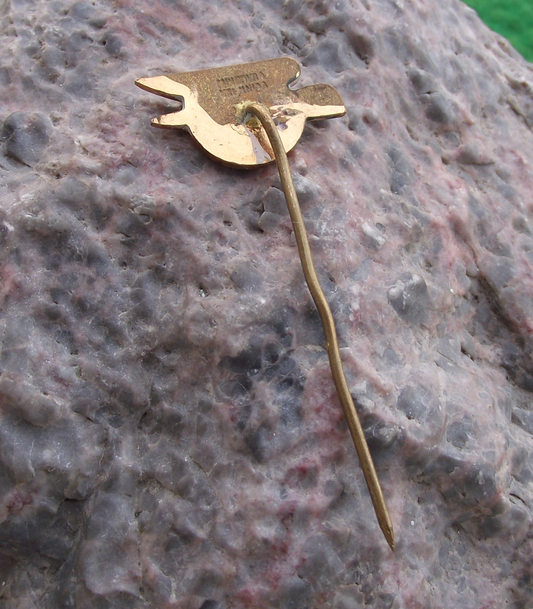 Vintage 1950's CSA Czech Airlines Aircraft Logo Aviation Pin Badge
