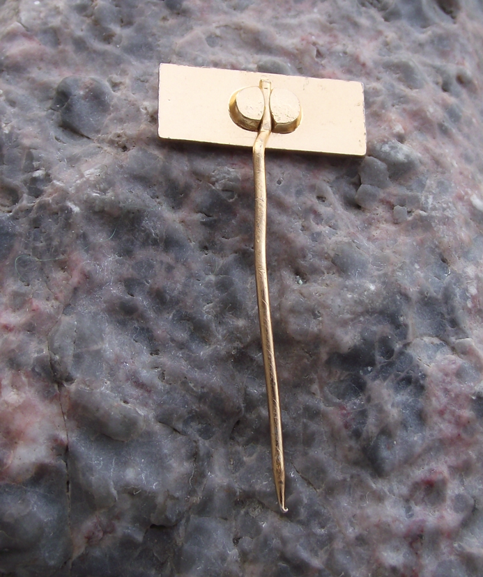 1963 CSA Czechoslovakia Czech Airlines 40th Anniversary Pin Badge