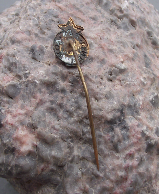 Vintage National Miners Day Coal Mine Lantern Lamp Mining Pin Badge - Badgecrazy