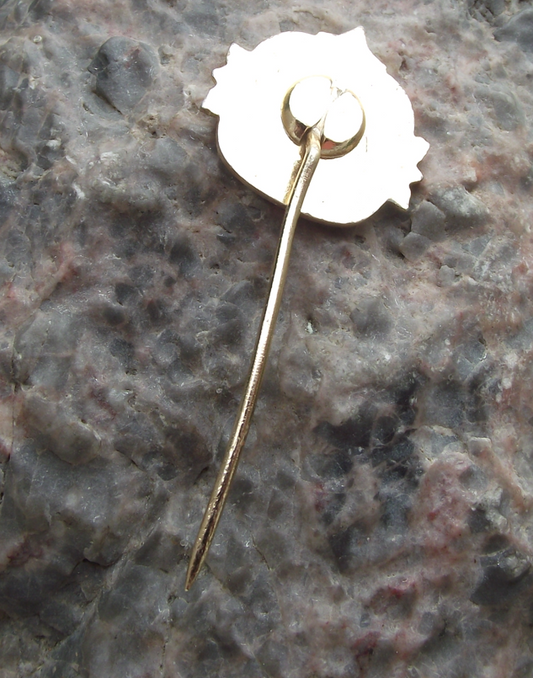 1960 Jachymov Uranium Mines Czechoslovakia 15th Anniversary Pin Badge - Badgecrazy