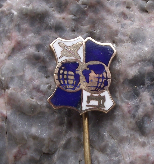 Vintage FSM Textile Workers Trade Union Members Pin Badge