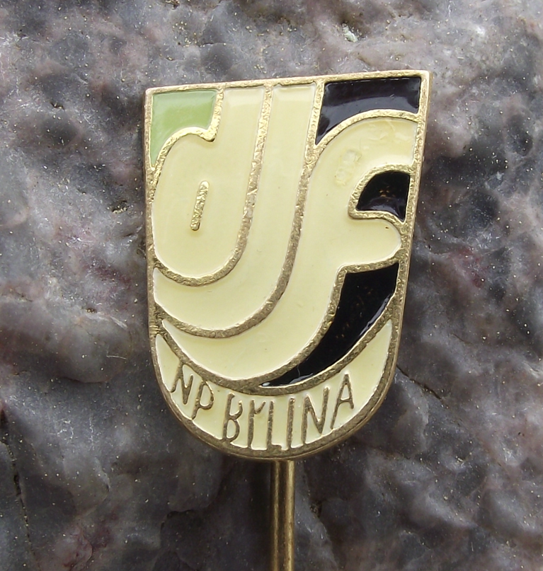 Vintage DJF Dul Julius Fucik Coal Mines Ostrava Czechoslovakia Pin Badge
