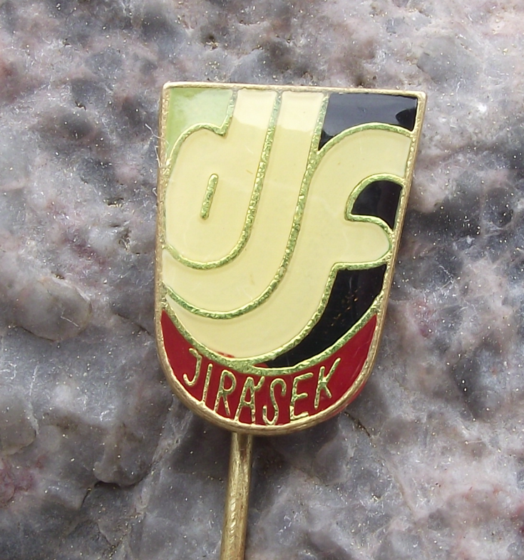 Vintage DJF Dul Julius Fucik Coal Mines Ostrava Czechoslovakia Pin Badge