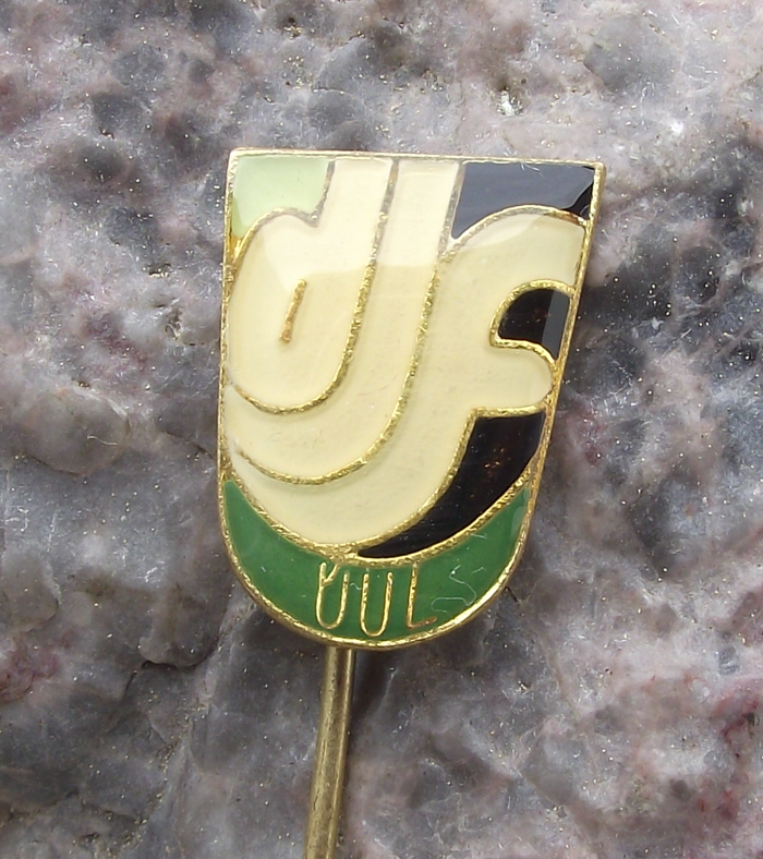 Vintage DJF Dul Julius Fucik Coal Mines Ostrava Czechoslovakia Pin Badge