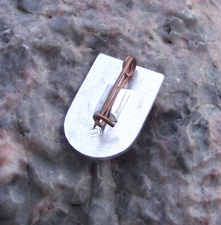 Vintage Soviet Union Space Rocket Emblem Propaganda Shield Pin Badge - Badgecrazy