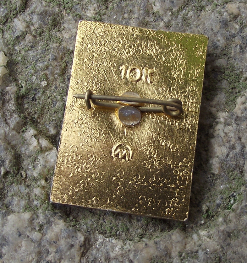 Vintage Vladimir Lenin Soviet Union Russia Face Profile Russian Tablet Pin Badge