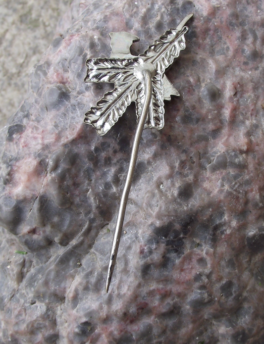 Vintage Czech Hunters Association Pheasant and Pine Twig Pin Badge