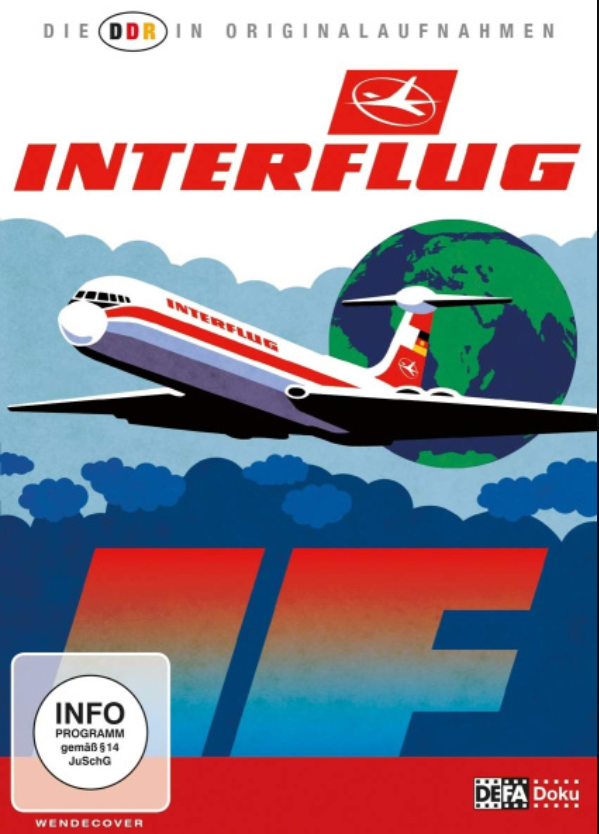Vintage East German DDR GDR Airlines Interflug IF Logo Aircraft Pin Badge