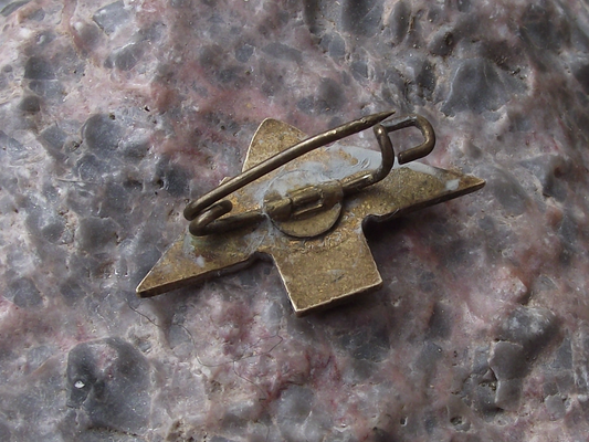 Vintage Sabena Belgian Airlines Post Independence Congo Brooch Pin Badge