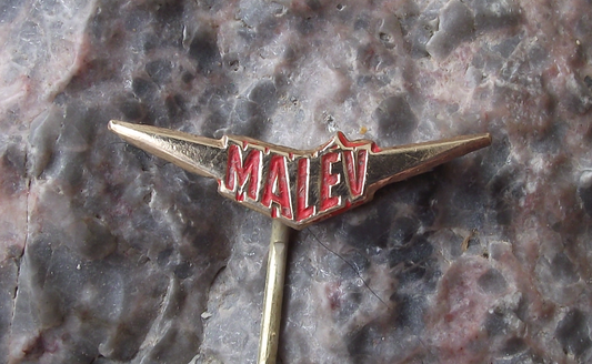Vintage Malev Hungary Hungarian Airline Wings Aviation Pin Badge - Badgecrazy