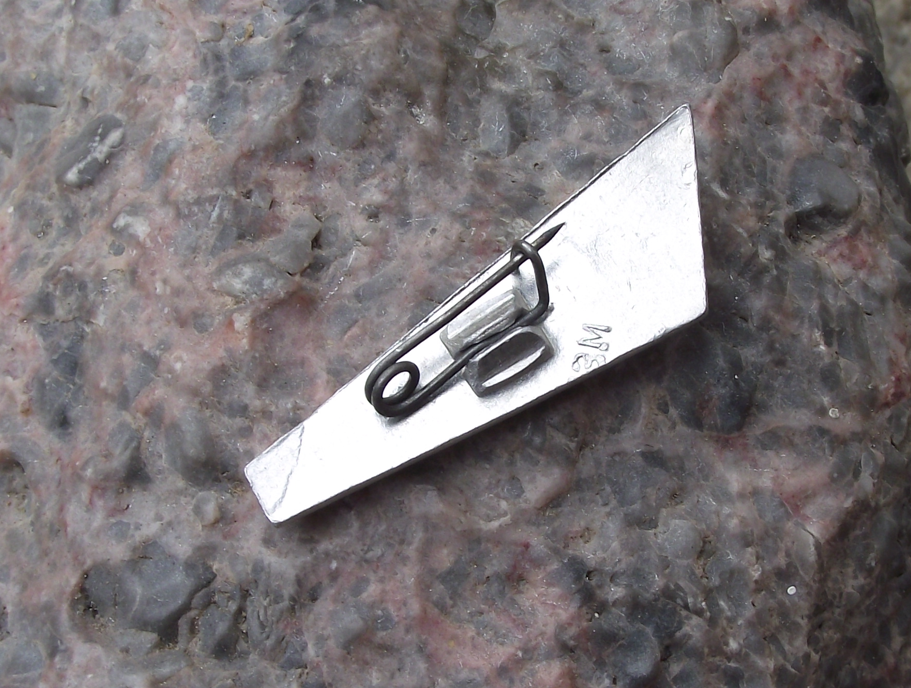 Vintage Lenin Head and Birth Town Ulyanovsk Communist Leader Pin Badge