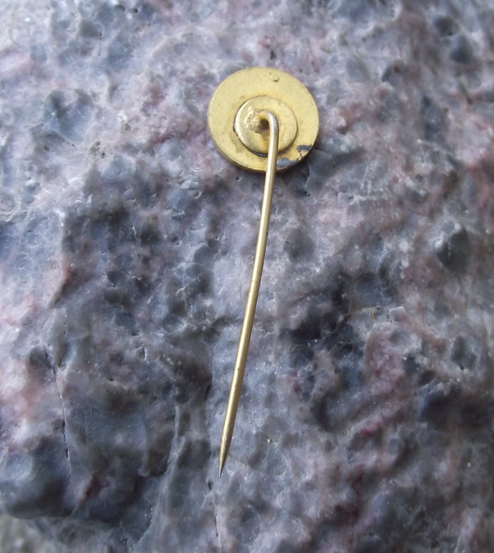 Vintage 1950's Air France Winged Sea Horse French Airlines Logo Pin Badge - Badgecrazy