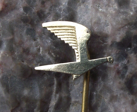 Vintage 1940's SILA Swedish Intercontinental Airlines Logo SAS Pin Badge - Badgecrazy