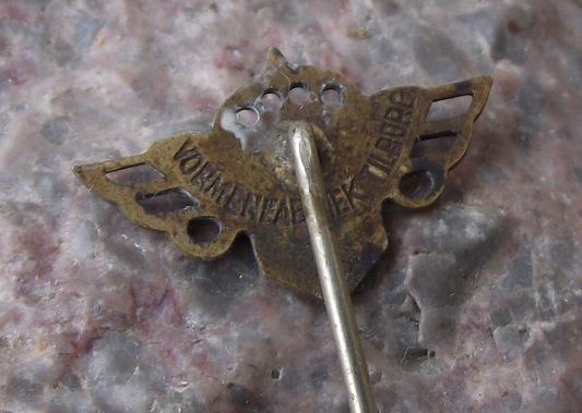 Vintage 1940s KLM Dutch Airlines Winged Logo Netherlands Holland Pin Badge - Badgecrazy