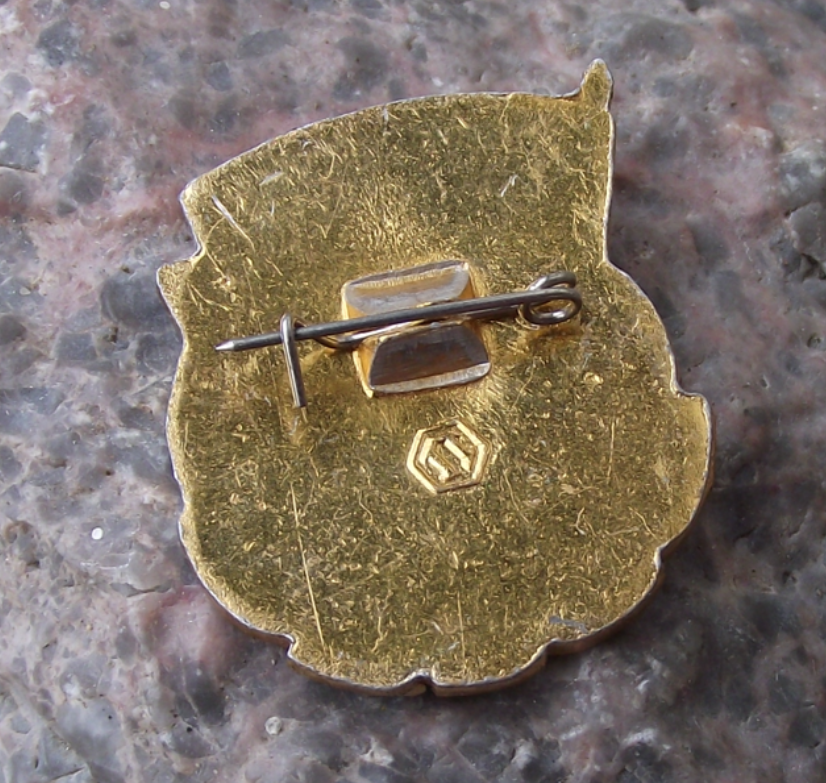 Vintage Komsomol Soviet Communist Youth Organisation Lenin Red Flag Pin Badge