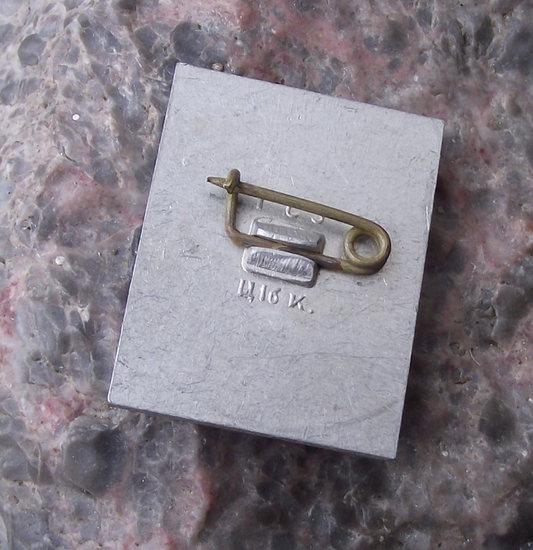 Vintage Lenin City of Gomel Belarus V I Lenin Statue Pin Badge