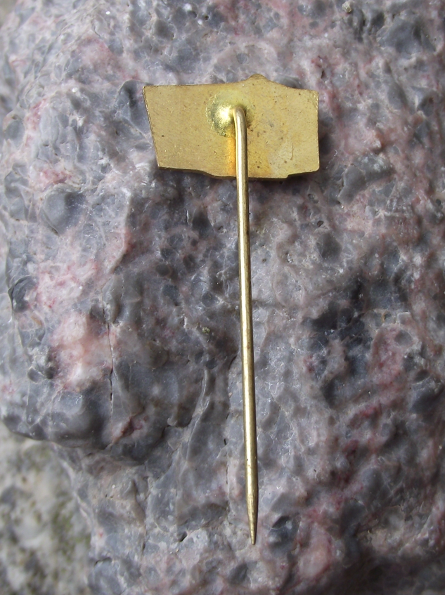 Vintage CSD Czech Central Region State Railways Steam Train Rail Pin Badge - Badgecrazy