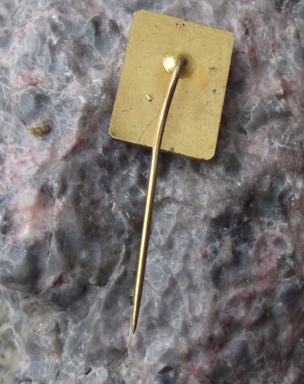 Vintage CSD Czech Central Region Railway 125th Anniversary Train Pin Badge - Badgecrazy