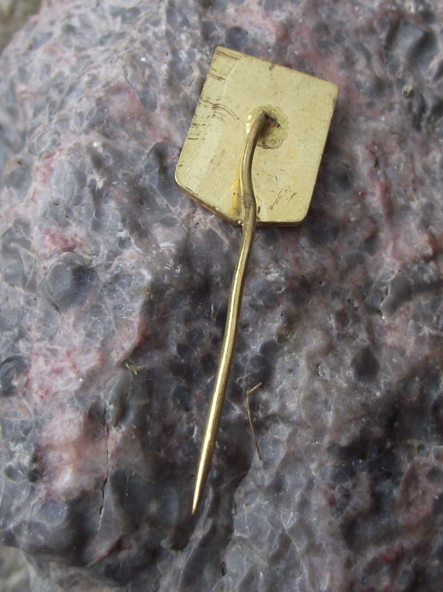 Vintage CSD Usti nad Labem Czech Railway Link Train Pin Badge - Badgecrazy