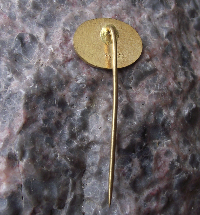 Vintage CSD Czechoslovakia Railway Winged Wheel Logo Pin Badge - Badgecrazy