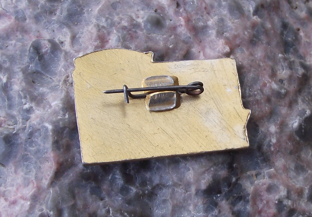 1970 Komsomol Ship Pin Badge