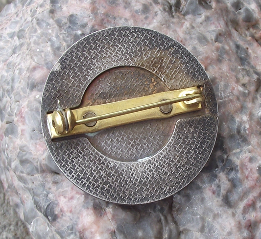 Vintage CSZ Czechoslovakia Women's Union Members Award Pin Badge - Badgecrazy