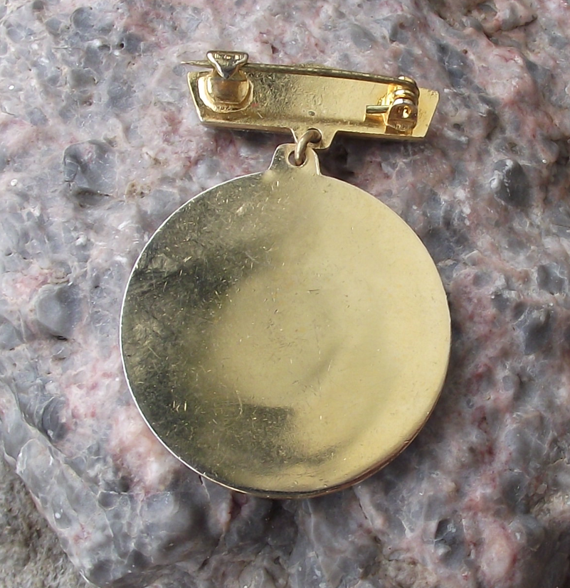 Vintage Czechoslovakia Women's Union For Services Merit Award Medal Pin Badge - Badgecrazy