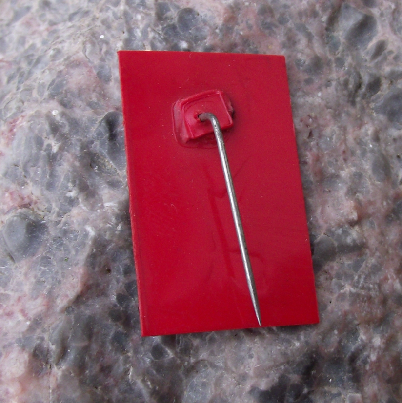 1932 Czechoslovakia May Day Celebration Anti Fascist Uprising Pin Badge