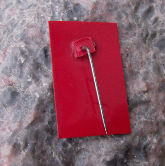1932 Czechoslovakia May Day Celebration Anti Fascist Uprising Pin Badge