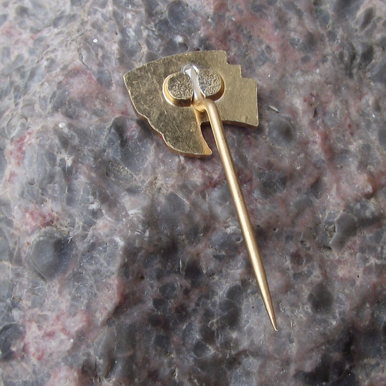 Vintage Czechoslovakia May day Mayday 1st May Military Parade Flag Pin Badge