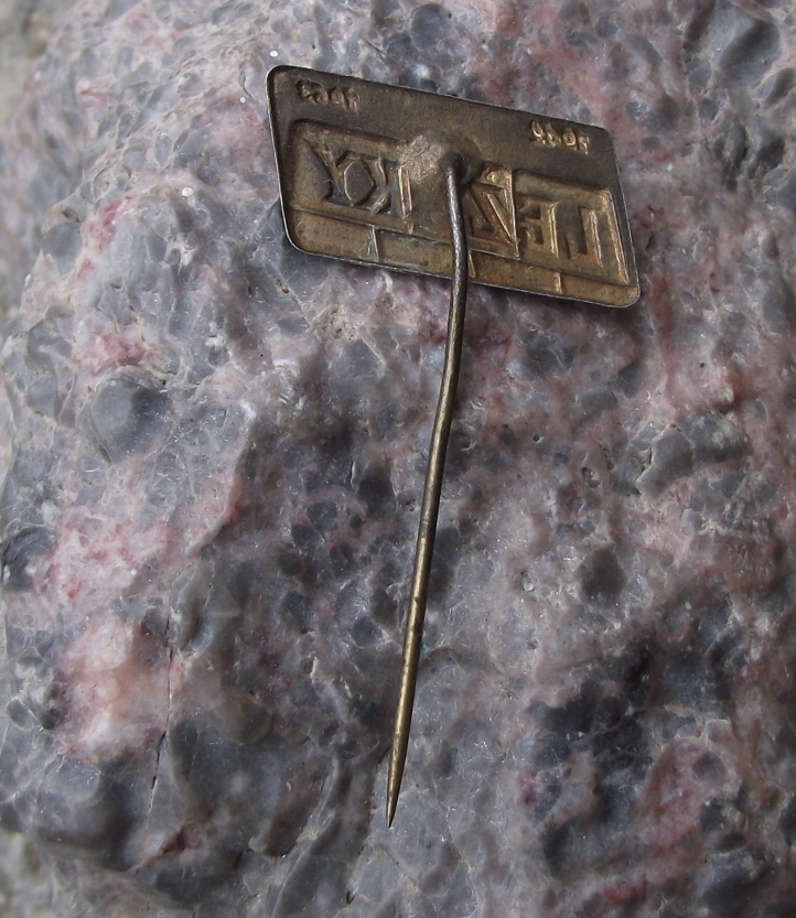 1963 Lezaky World War 2 WW2 Czech Massacre 21st Anniversary Pin Badge - Badgecrazy