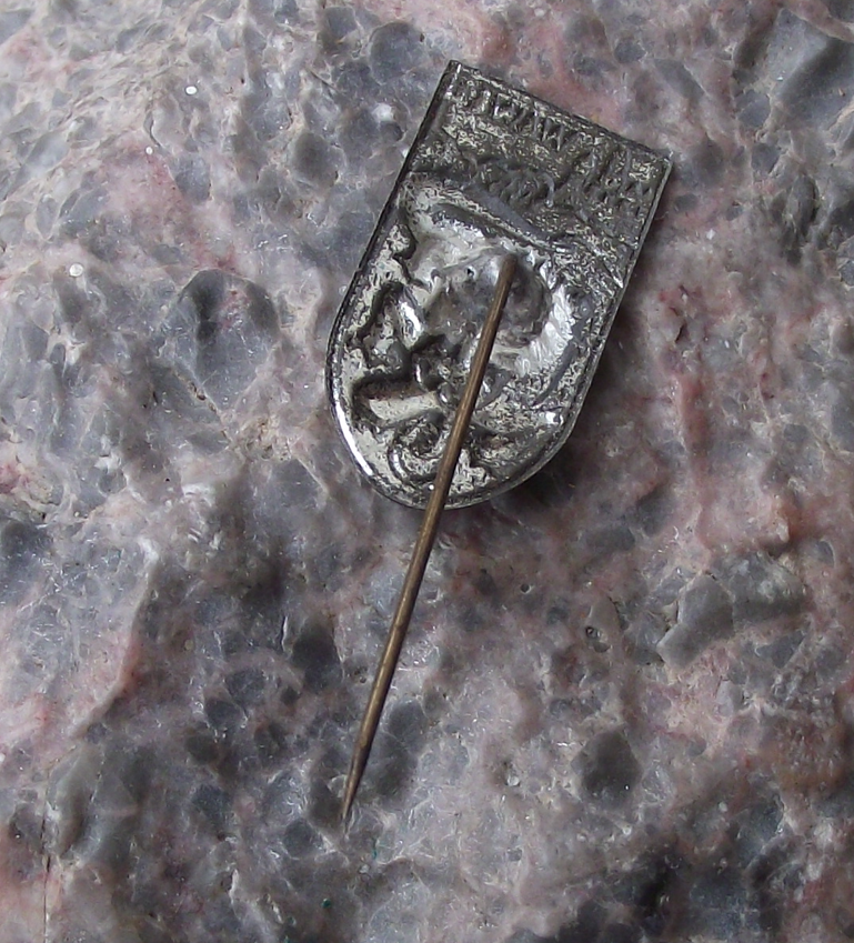 Vintage Dragon of Wawel Hill Polish Castle Legend Poland Pin Badge