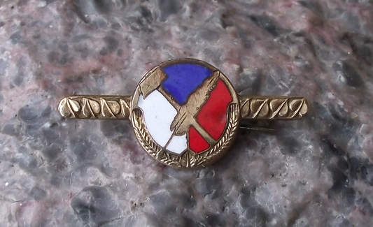 Vintage Czech National Social Party Socialist Political Clasp Brooch Pin Badge - Badgecrazy
