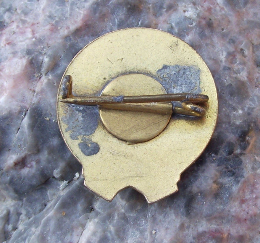 Vintage Josef Stalin Georgi Dimitrov Communist Leaders Friendship Pin Badge - Badgecrazy